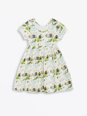 Holy Pals Dress He Is Risen Short Sleeve Twirl Dress Cotton