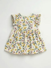 Holy Pals Dresses Consider the Lilies Short Sleeve Twirl Dress Bodysuit Cotton