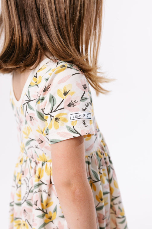 Holy Pals Dresses Consider the Lilies Twirl Dress Cotton