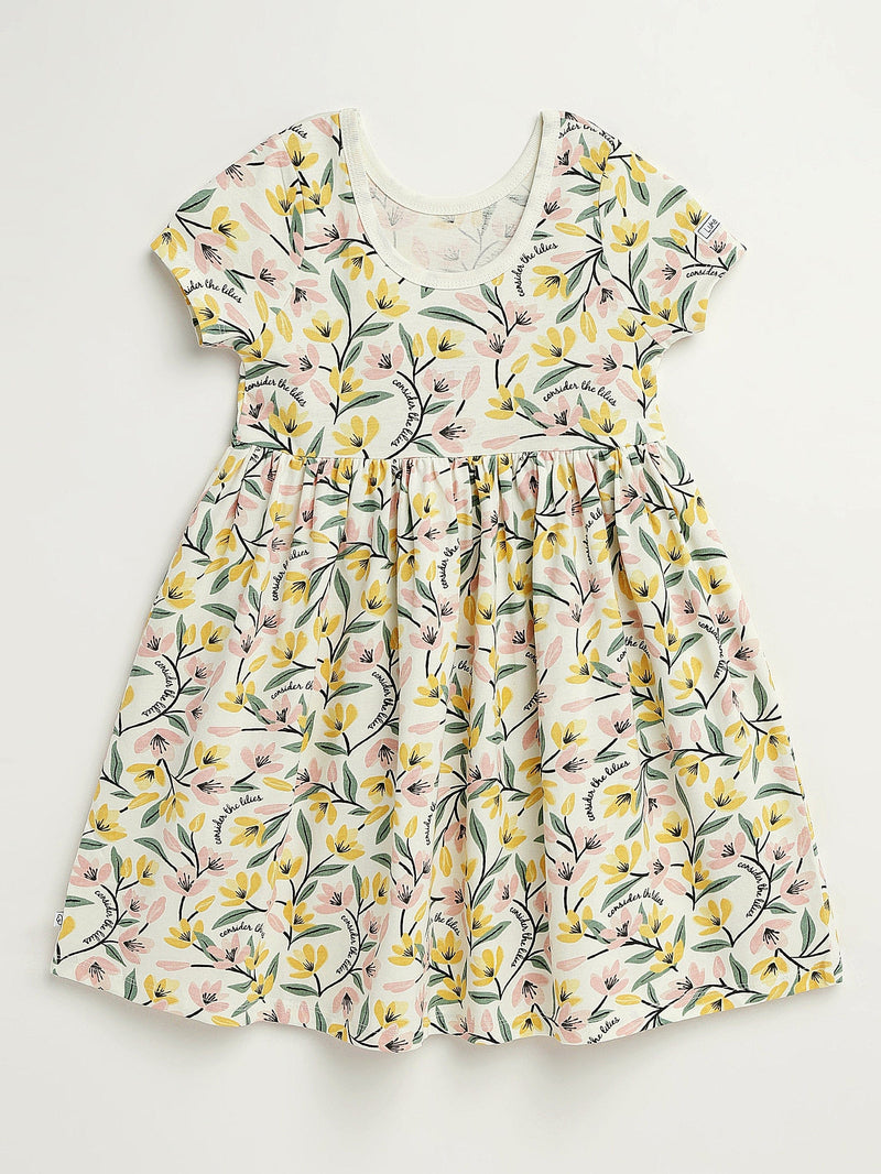 Holy Pals Dresses Consider the Lilies Twirl Dress Cotton