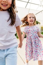 Holy Pals Dresses God is Love Short Sleeve Twirl Dress Cotton