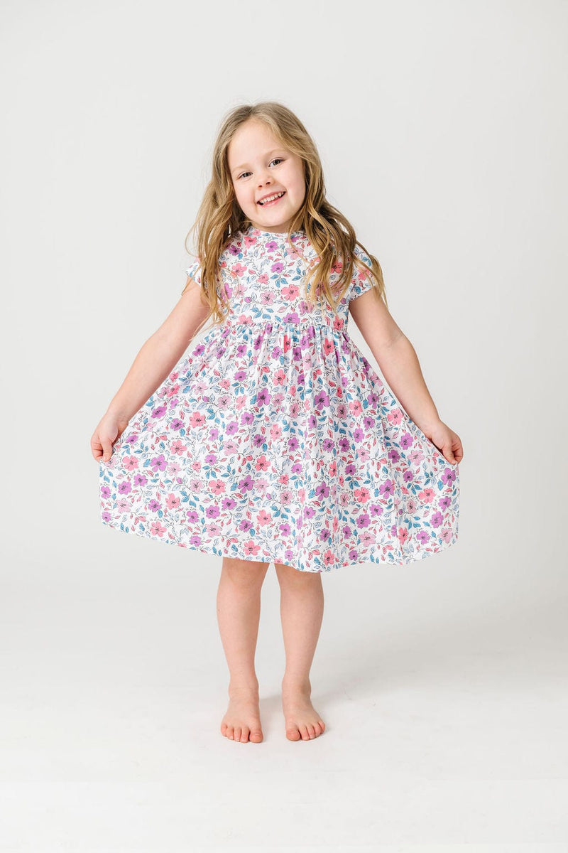 Holy Pals Dresses God is Love Short Sleeve Twirl Dress Cotton