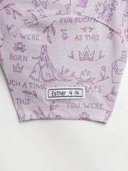 Holy Pals Dresses Queen Esther Lavender Twirl Dress Cotton