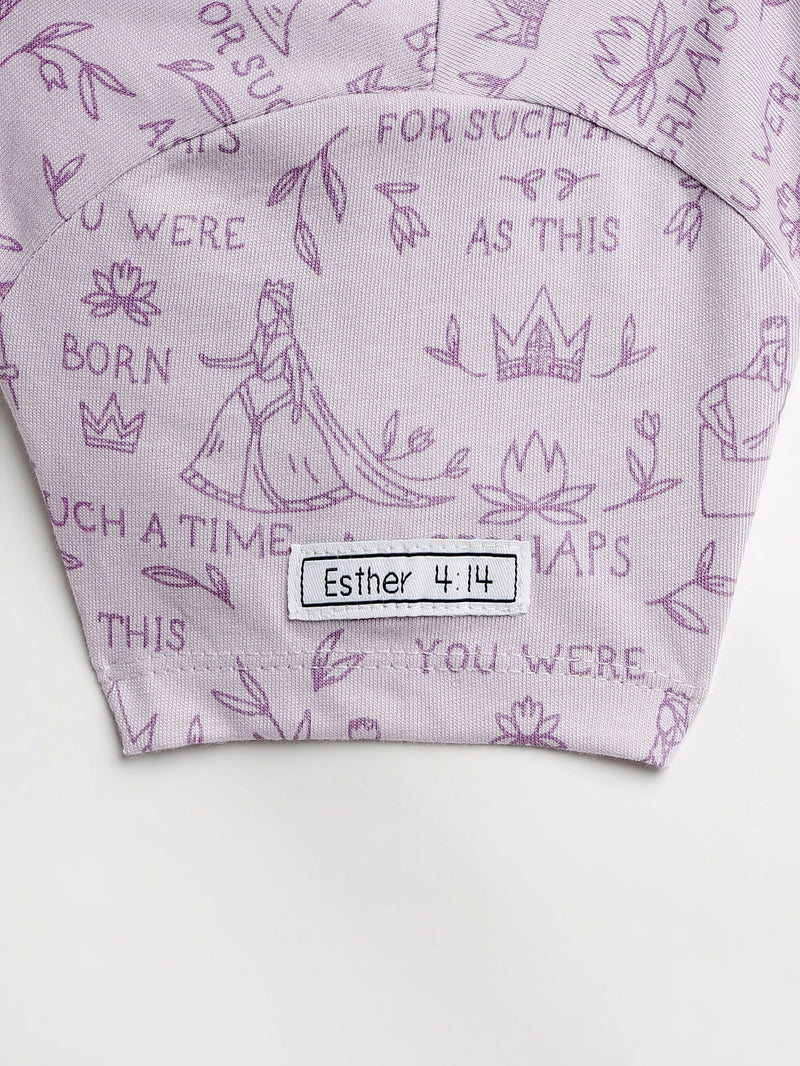Holy Pals Dresses Queen Esther Lavender Twirl Dress Cotton