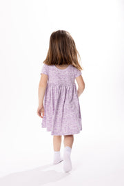 Holy Pals Dresses Queen Esther Lavender Twirl Dress Cotton