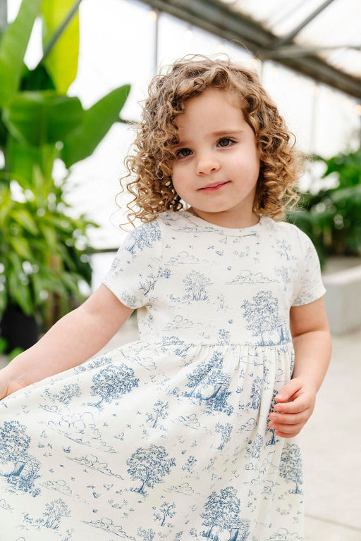Holy Pals Dresses The Empty Tomb Short Sleeve Twirl Dress Bodysuit Cotton
