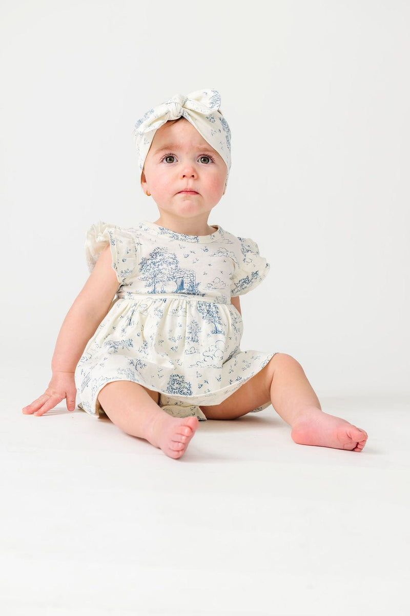 Holy Pals Dresses The Empty Tomb Short Sleeve Twirl Dress Bodysuit Cotton