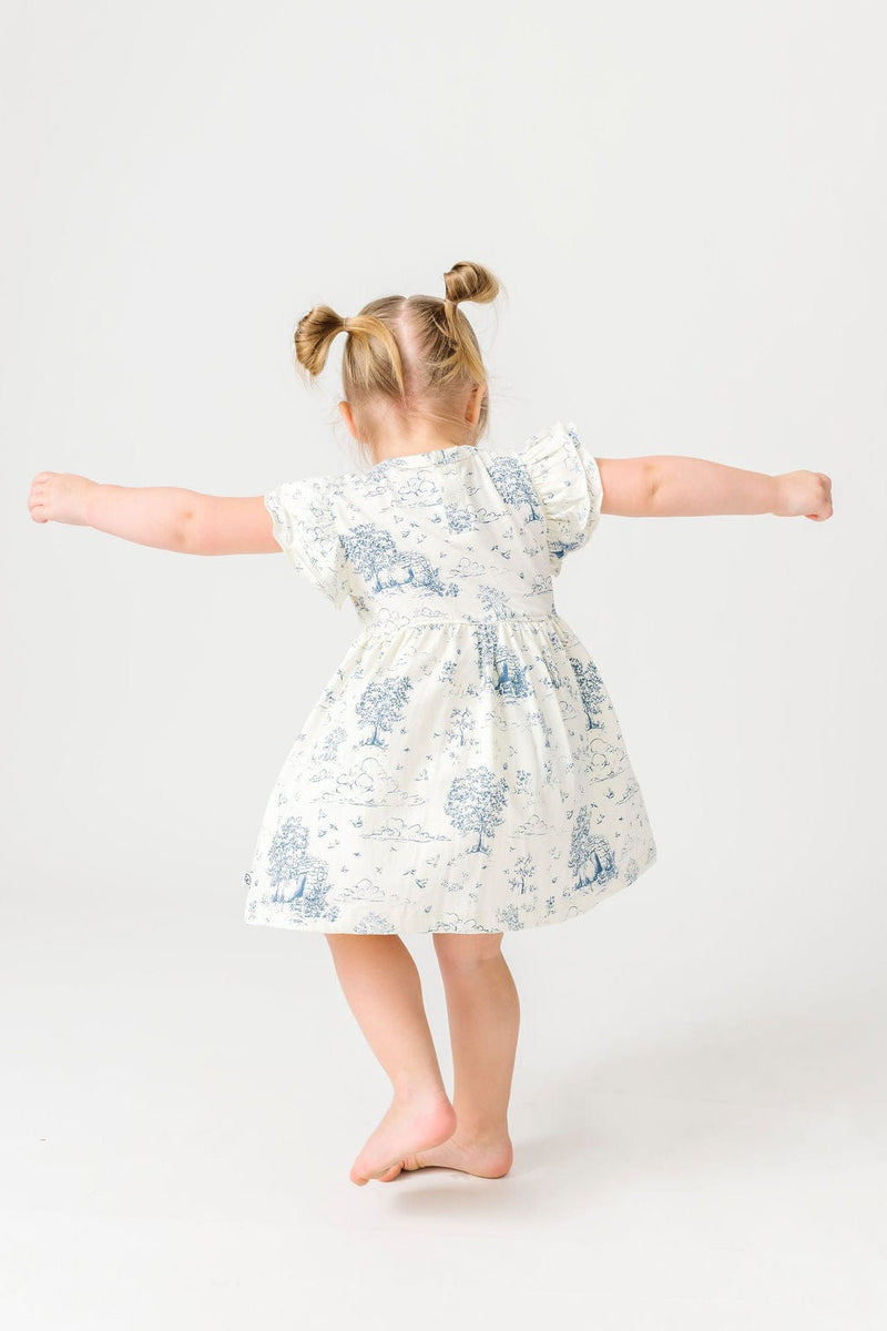 Holy Pals Dresses The Empty Tomb Short Sleeve Twirl Dress Bodysuit Cotton