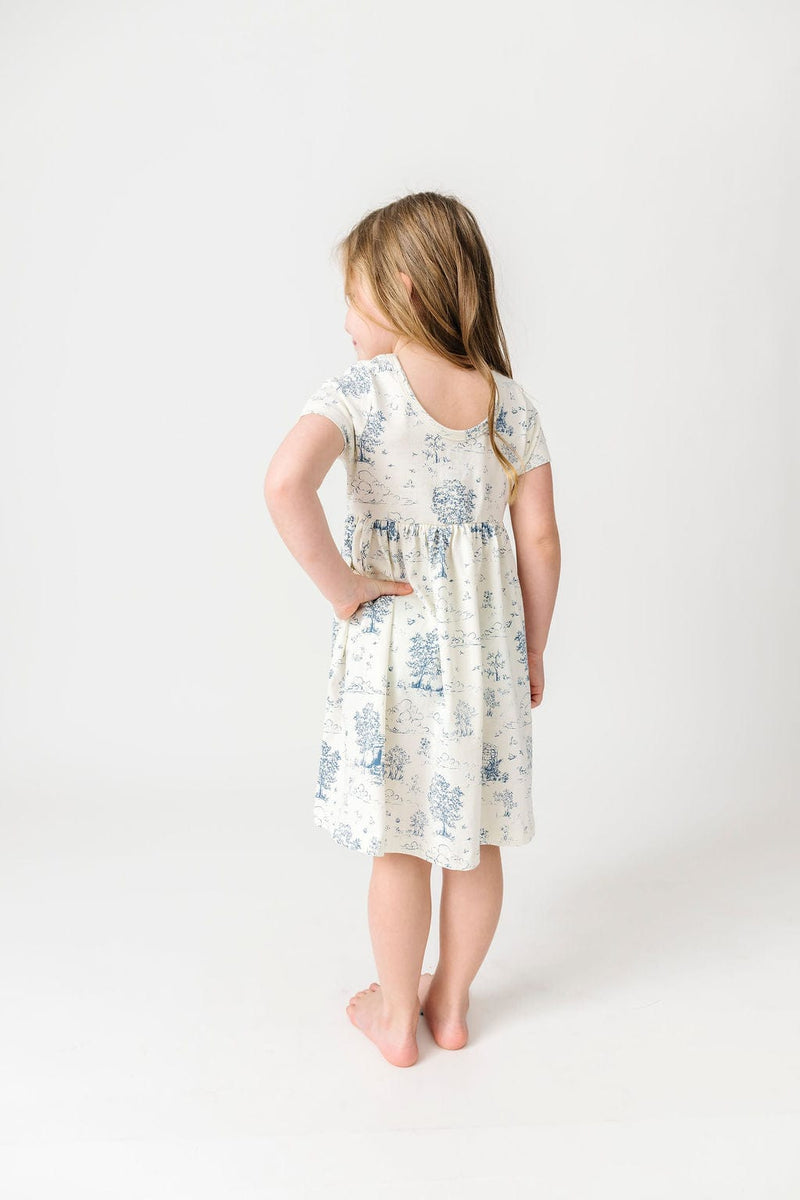 Holy Pals Dresses The Empty Tomb Short Sleeve Twirl Dress Cotton