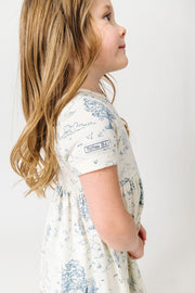 Holy Pals Dresses The Empty Tomb Short Sleeve Twirl Dress Cotton