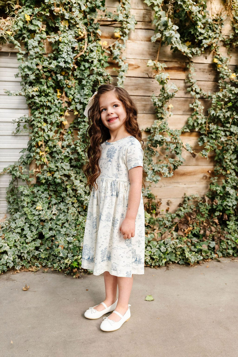 Holy Pals Dresses The Empty Tomb Short Sleeve Twirl Dress Cotton