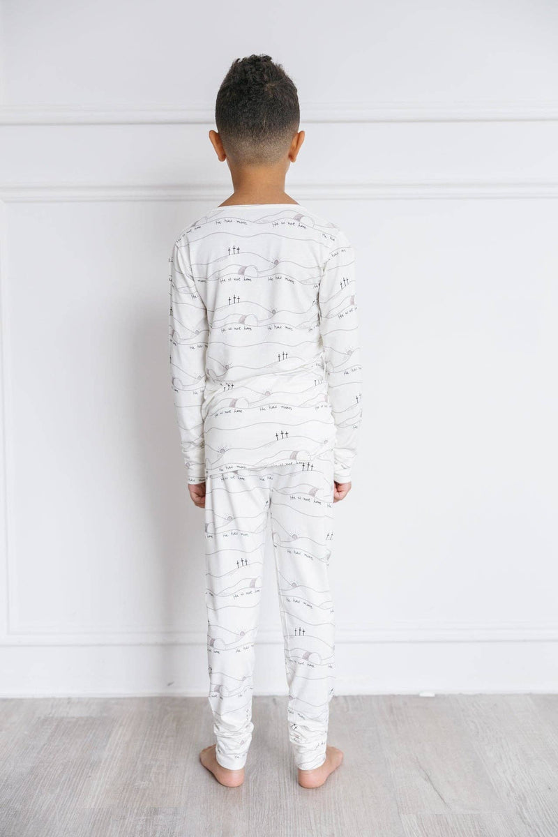 Holy Pals Early Sunday Morning PJ Long Sleeve Set Bamboo: 2