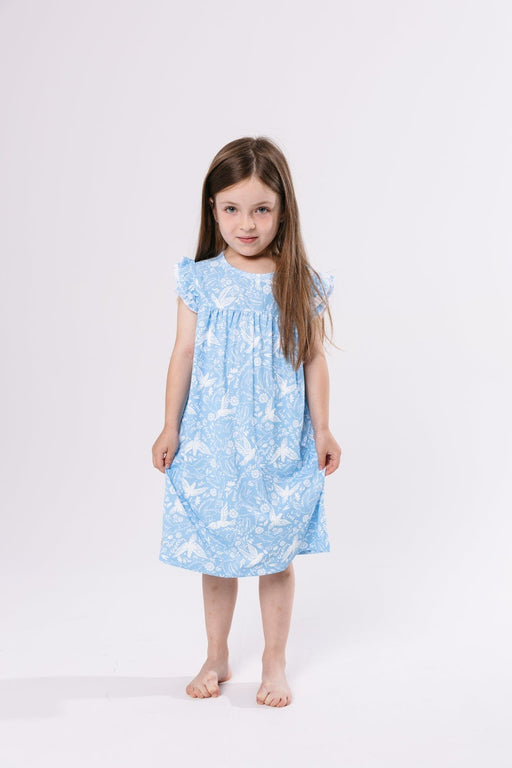 Holy Pals Girls Nightgowns Birds of the Air PJ Girls Nightgown Polyester