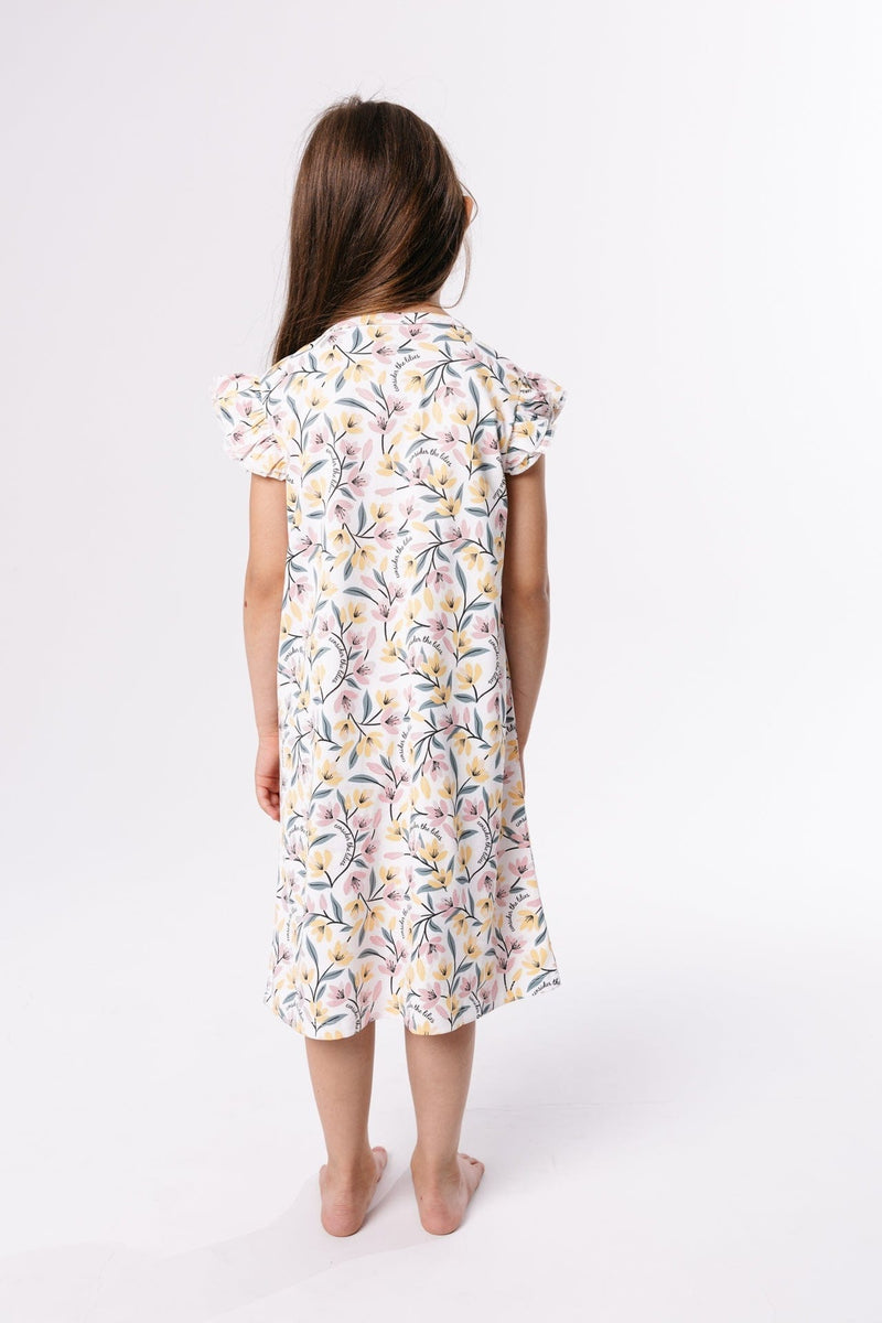 Holy Pals Girls Nightgowns Consider the Lilies PJ Girls Nightgown Polyester