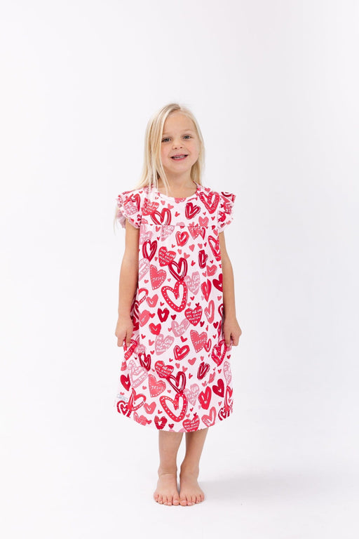 Holy Pals Girls Nightgowns John 3:16 Pink PJ Girls Nightgown Polyester