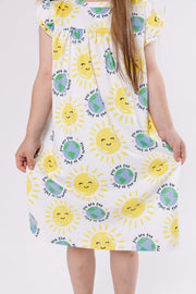 Holy Pals Girls Nightgowns Light of the World PJ Girls Nightgown Polyester