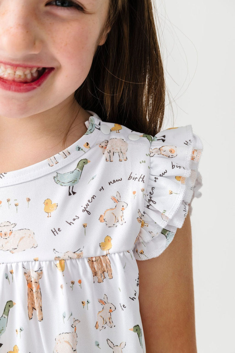 Holy Pals Girls Nightgowns New Birth PJ Girls Nightgown Polyester