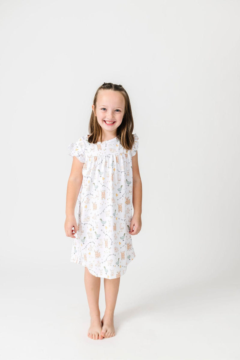 Holy Pals Girls Nightgowns New Birth PJ Girls Nightgown Polyester