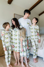 Holy Pals He Is Risen PJ Long Sleeve Set Cotton: 4