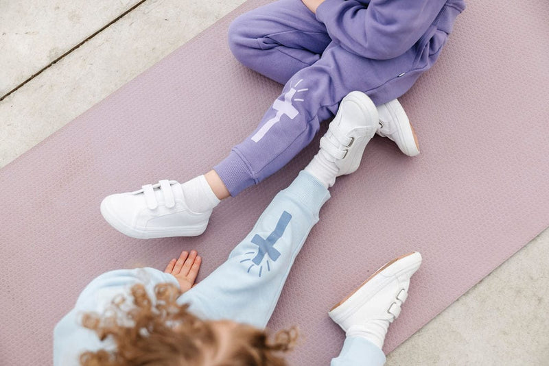 Holy Pals Jogger Eternal Life Purple Fleece Jogger