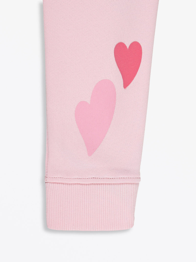 Holy Pals Jogger No Greater Love Pink Cotton Fleece Jogger
