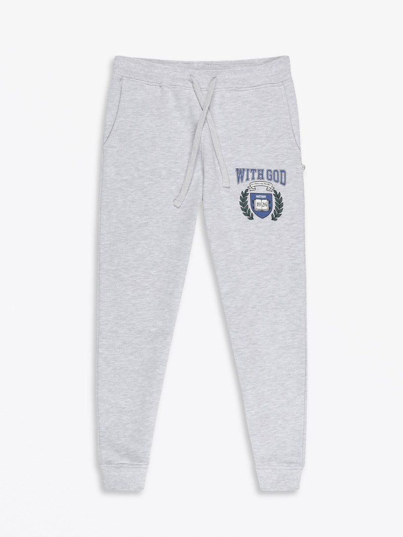 Holy Pals Jogger With God Cotton Fleece Jogger