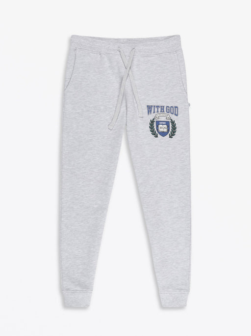 Holy Pals Jogger With God Cotton Fleece Jogger