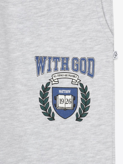 Holy Pals Jogger With God Cotton Fleece Jogger