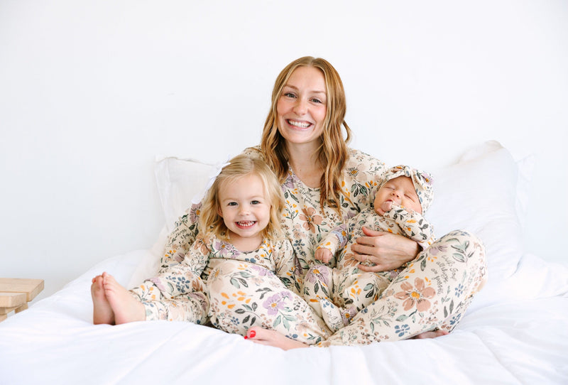 Holy Pals Long Sleeve Kids Pajama All Things Are Possible PJ Long Sleeve Set Ribbed Cotton-Bamboo Blend