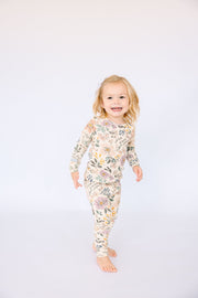 Holy Pals Long Sleeve Kids Pajama All Things Are Possible PJ Long Sleeve Set Ribbed Cotton-Bamboo Blend