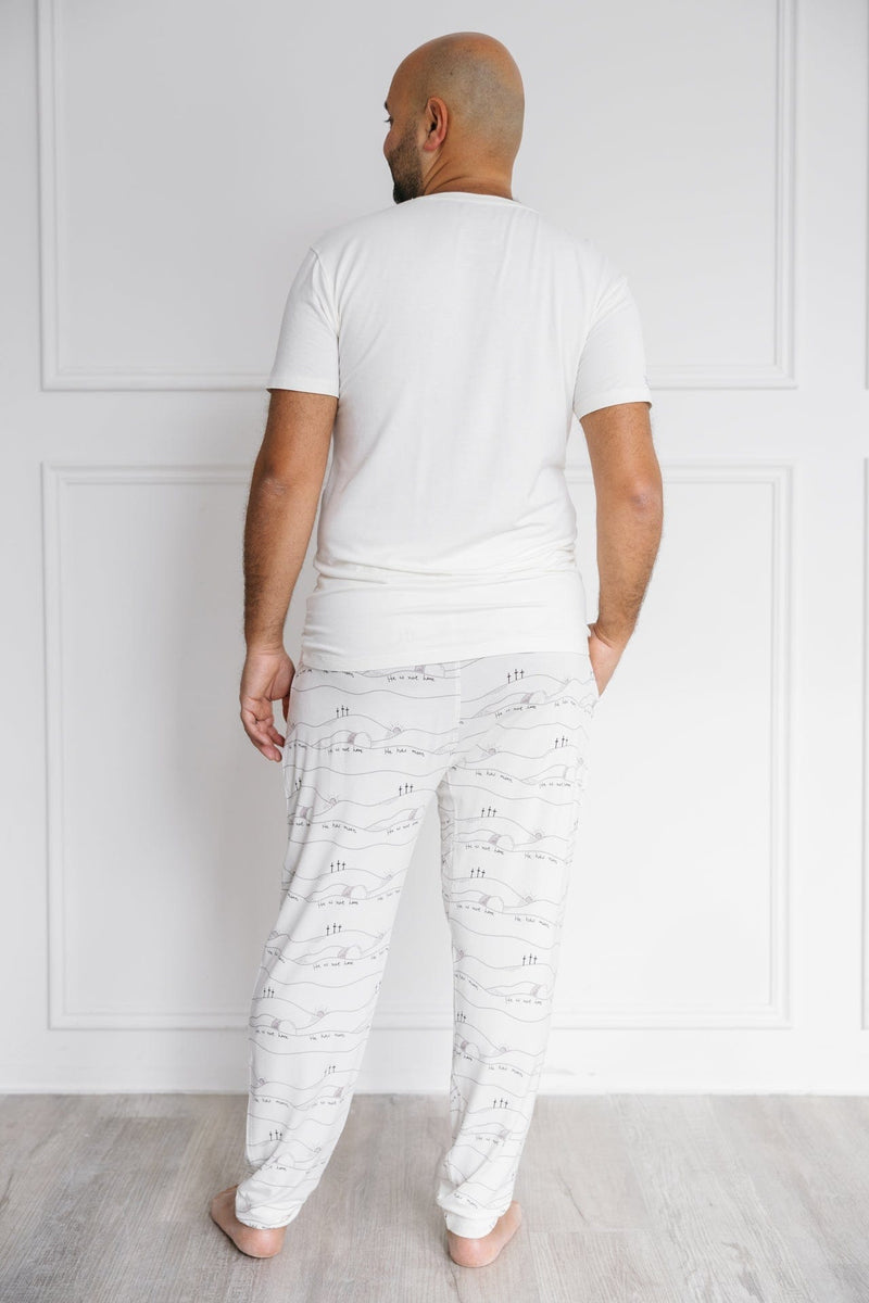 Holy Pals Men's Early Sunday Morning Men's PJ Set Bamboo