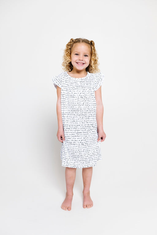 Holy Pals Nightgown Love One Another PJ Girls Nightgown Polyester