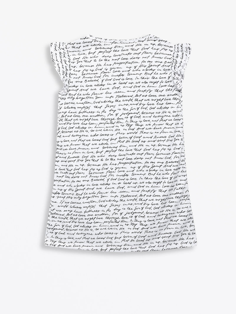 Holy Pals Nightgown Love One Another PJ Girls Nightgown Polyester
