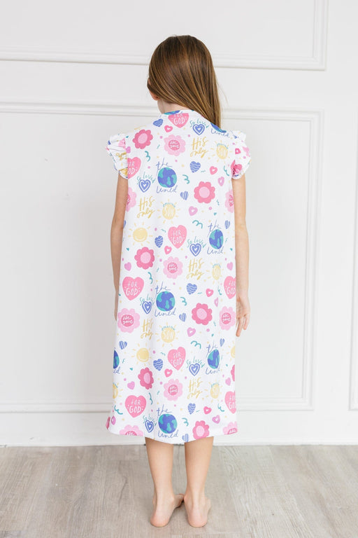 Holy Pals Nightgowns For God So Loved The World PJ Nightgown Polyester