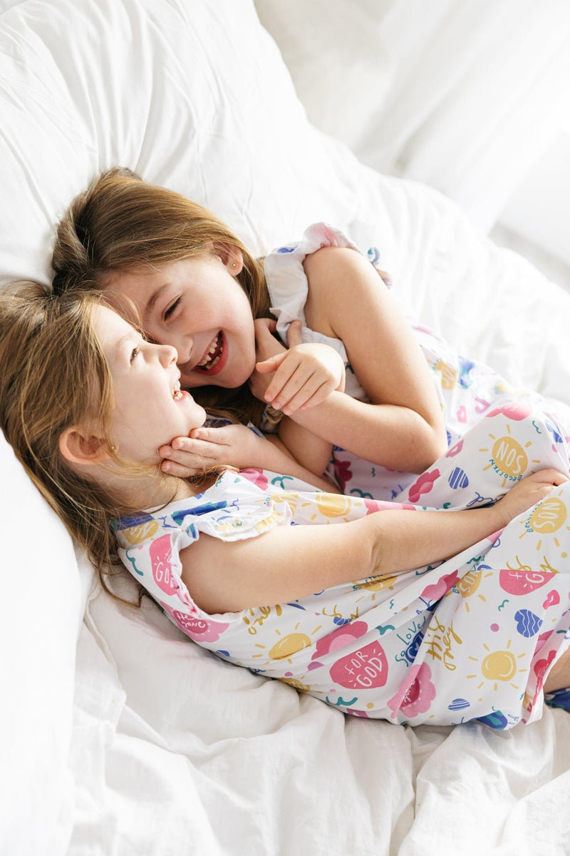 Holy Pals Nightgowns For God So Loved The World PJ Nightgown Polyester