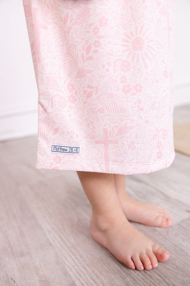 Holy Pals Nightgowns Salvation Garden Pink PJ Nightgown Polyester