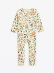 Holy Pals Onesie All Things Are Possible Footless Onesie PJ Ribbed Cotton-Bamboo Blend
