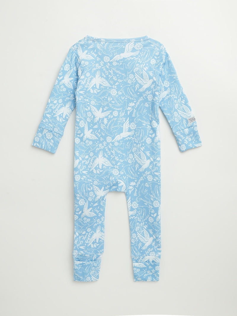 Holy Pals Onesie Birds of the Air Footless Onesie Cotton