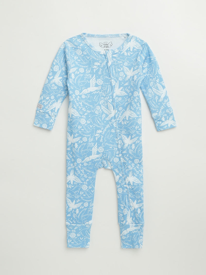 Holy Pals Onesie Birds of the Air Footless Onesie Cotton