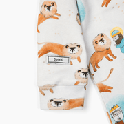 Holy Pals Onesie Daniel & The Lions Den PJ Footed Onesie Cotton