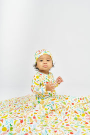 Holy Pals Onesie Fruit of the Spirit PJ Footed Onesie Bamboo