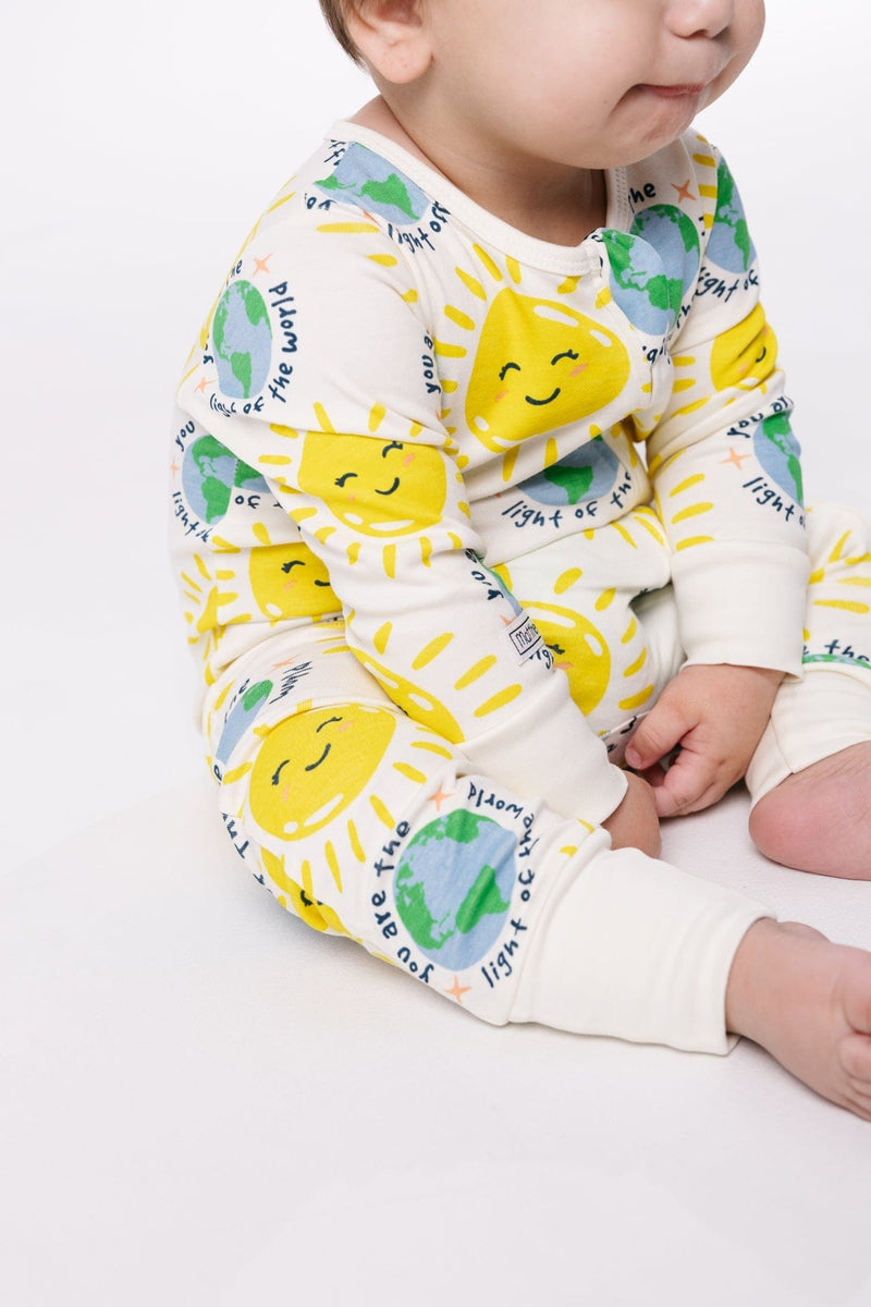 Holy Pals Onesie Light of the World Footless Onesie Cotton