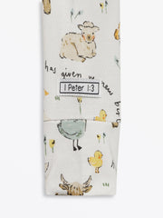 Holy Pals Onesie New Birth PJ Footed Onesie Bamboo