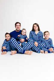 Holy Pals Onesie No Greater Love Blue Footless Onesie Cotton