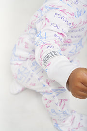 Holy Pals Onesie Queen Esther PJ Footed Onesie Cotton