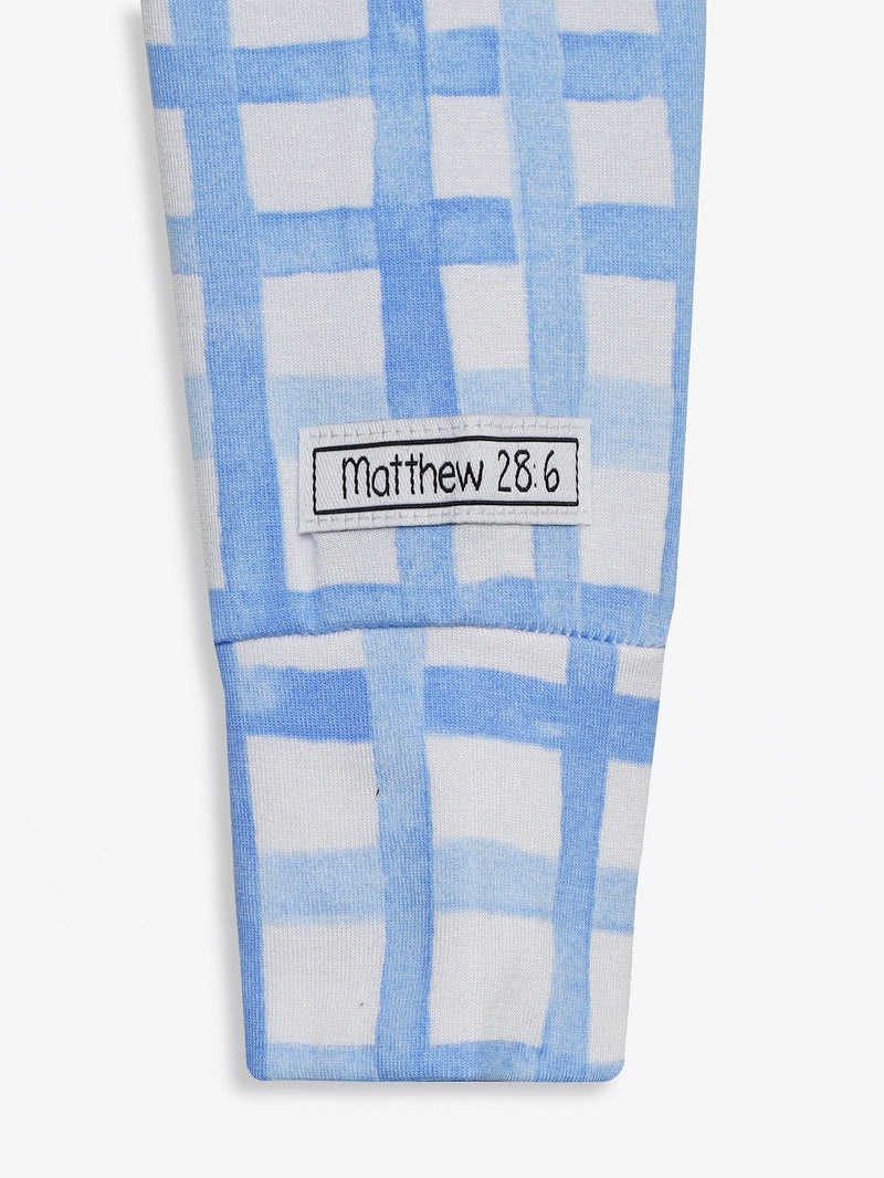 Holy Pals Onesie The Risen Son PJ Footed Onesie Bamboo
