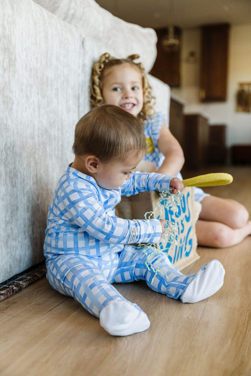 Holy Pals Onesie The Risen Son PJ Footed Onesie Bamboo
