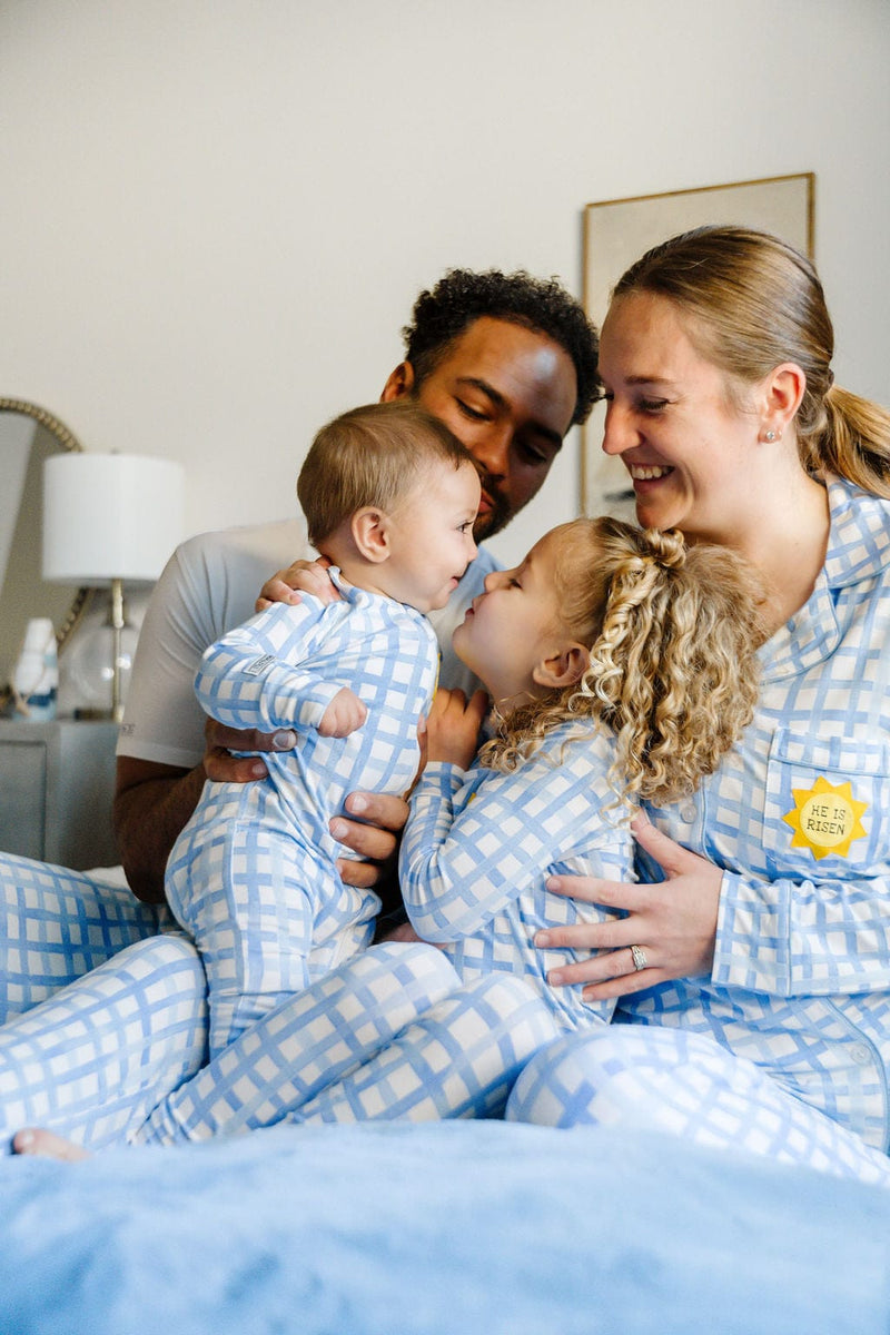 Holy Pals Onesie The Risen Son PJ Footed Onesie Bamboo