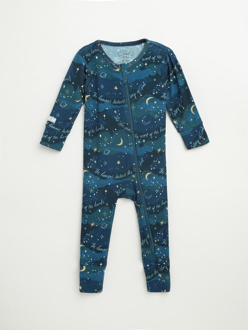 Holy Pals Onesie Work of His Hands Footless Onesie Bamboo