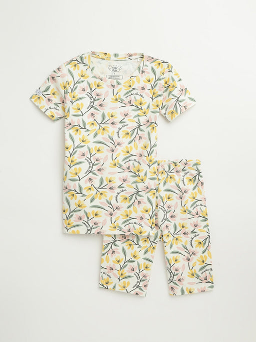 Holy Pals Shorts Consider the Lilies Shorts Set Cotton